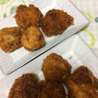 鶏胸肉の大葉チーズ巻き揚げ